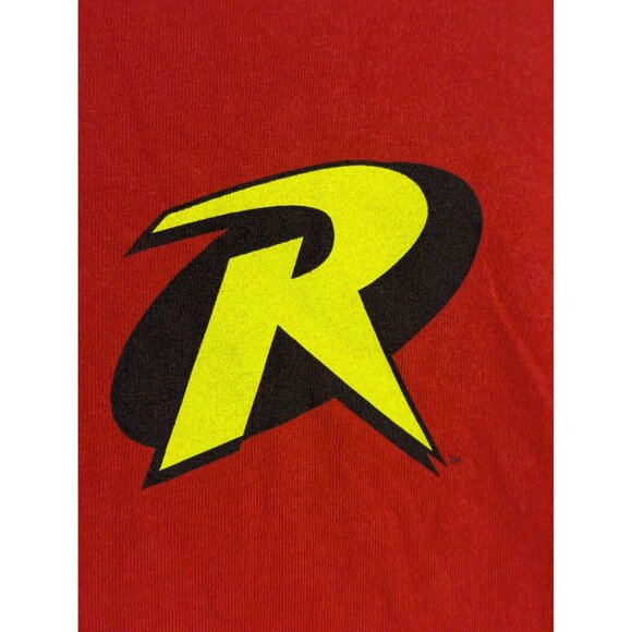 DC Comics Batman Robin Red T-Shirt 2XL - Picture 2 of 4